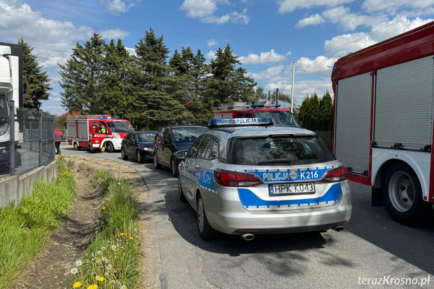 Zderzenie aut w Zręcinie. Policja wyjaśnia okoliczności