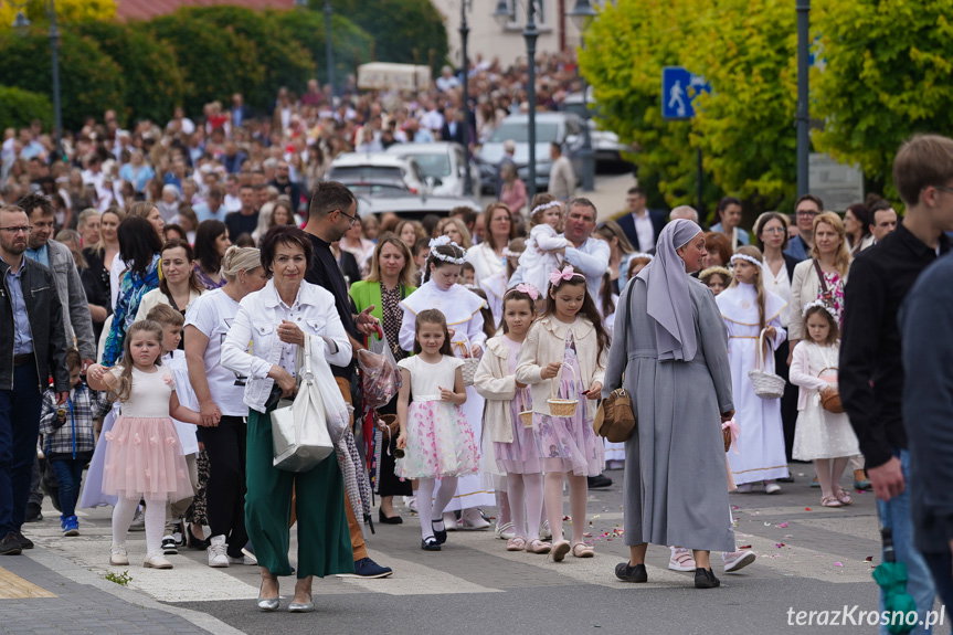 Boże Ciało w Krośnie. Procesja przeszła ulicami miasta