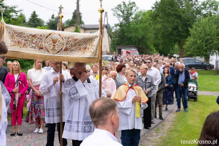 Procesja Bożego Ciała w Zręcinie