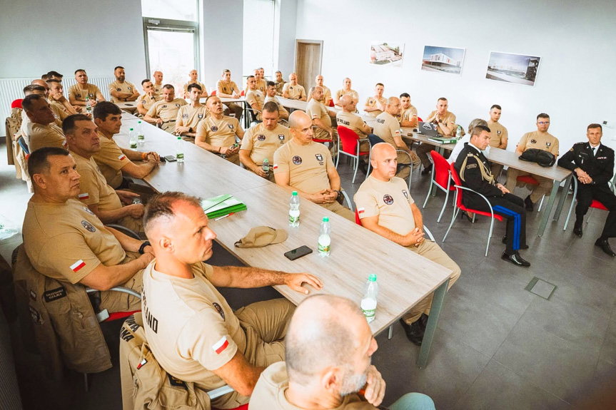 Polscy strażacy biorą udział w międzynarodowych ćwiczeniach