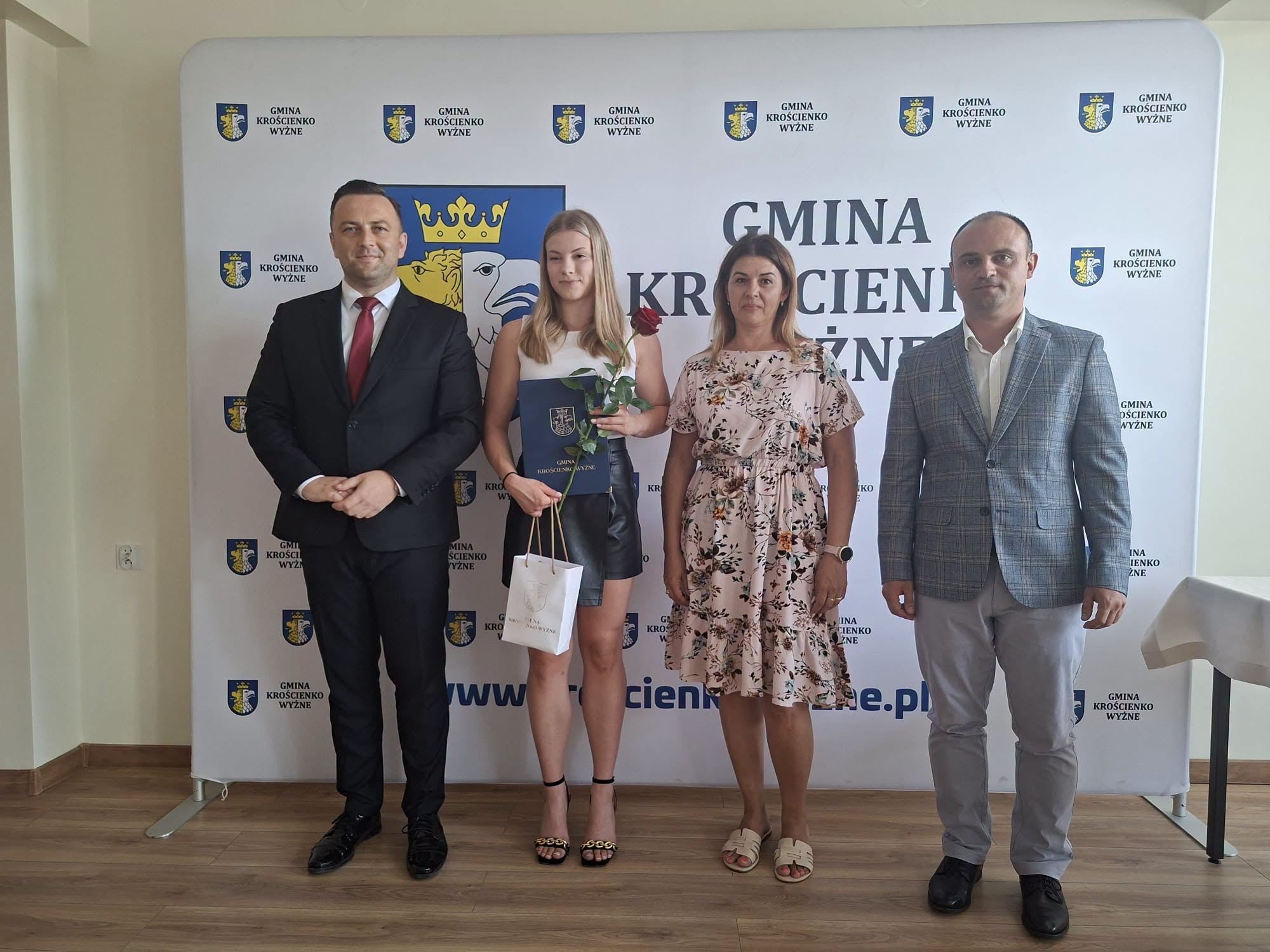 Po raz pierwszy wręczono nagrody Wójta dla sportowców z gminy Krościenko Wyżne