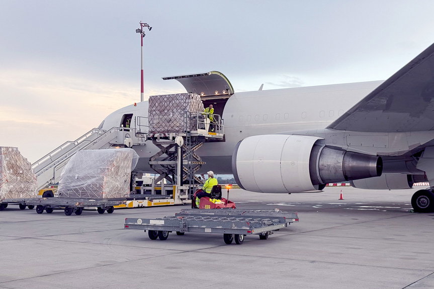 Kolejna operacja cargo w Jasionce. Na lotnisku wylądował Boeing 767