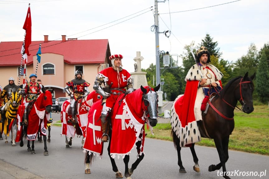 Król Władysław Jagiełło i królowa Sofija zawitali do Wrocanki [ZDJĘCIA]