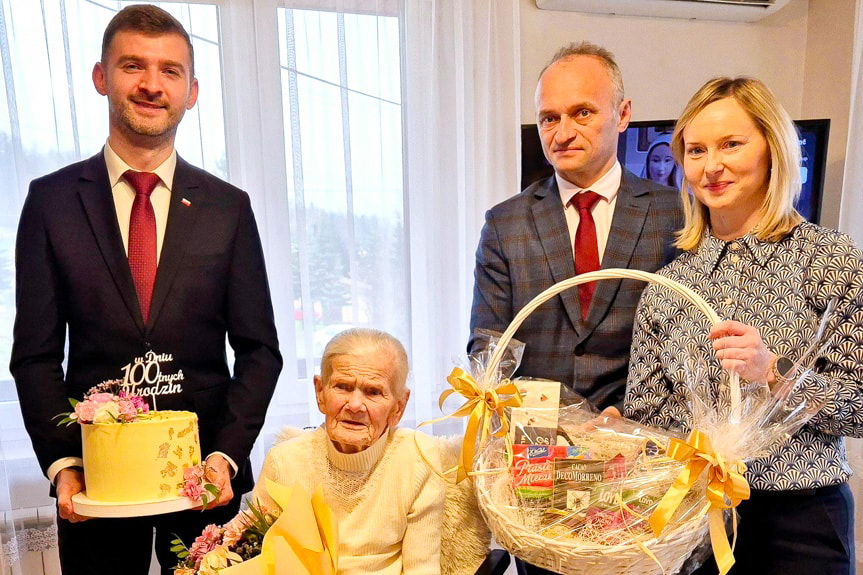 Jubileusz 100-lecia urodzin Pani Władysławy Jasłowskiej z Lubatowej