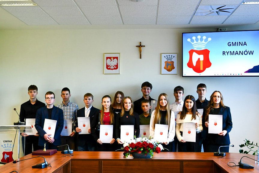 I sesja Młodzieżowej Rady Miejskiej w Rymanowie