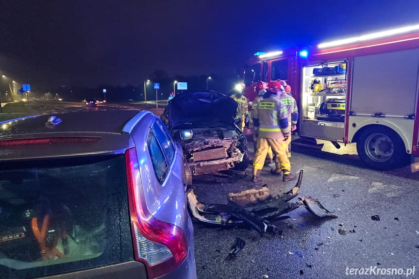 Kolizja na Lotników w Krośnie