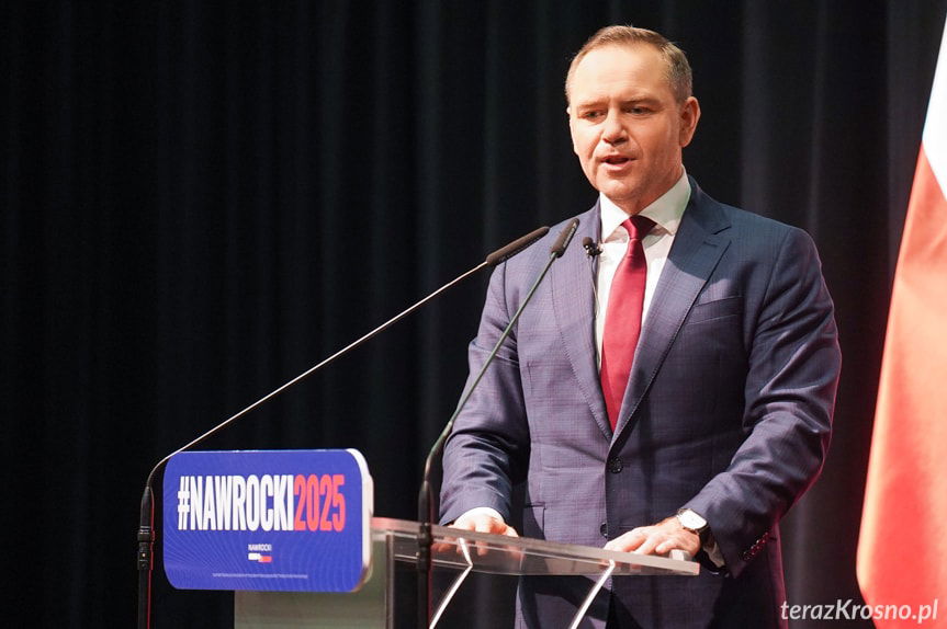 Karol Nawrocki w Krośnie