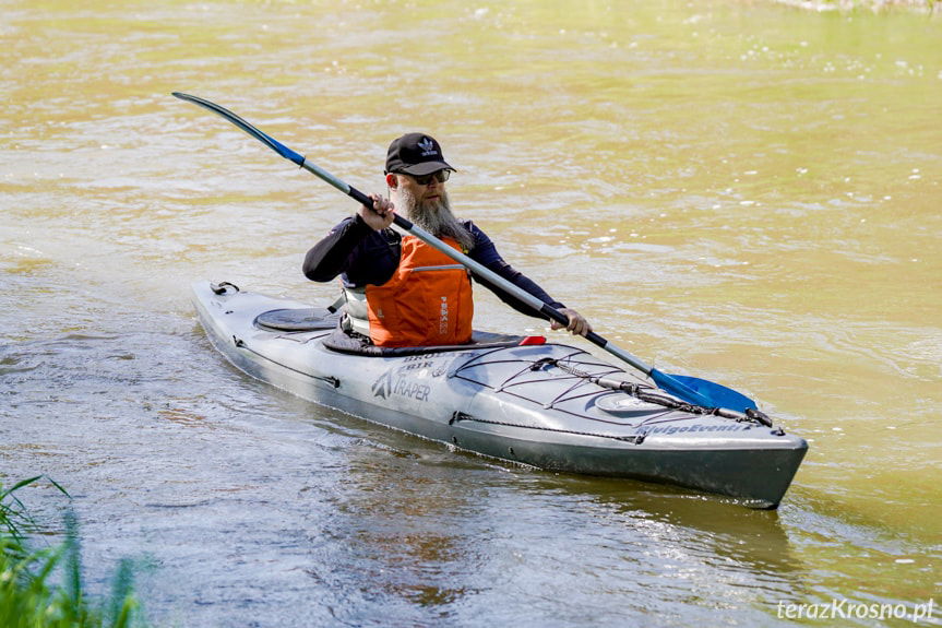 Wisłok pełen kajaków