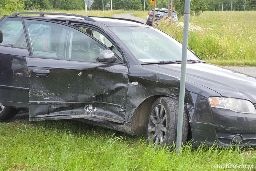 Kolizja w Bóbrce
