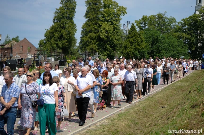 Procesja Bożego Ciała w Zręcinie