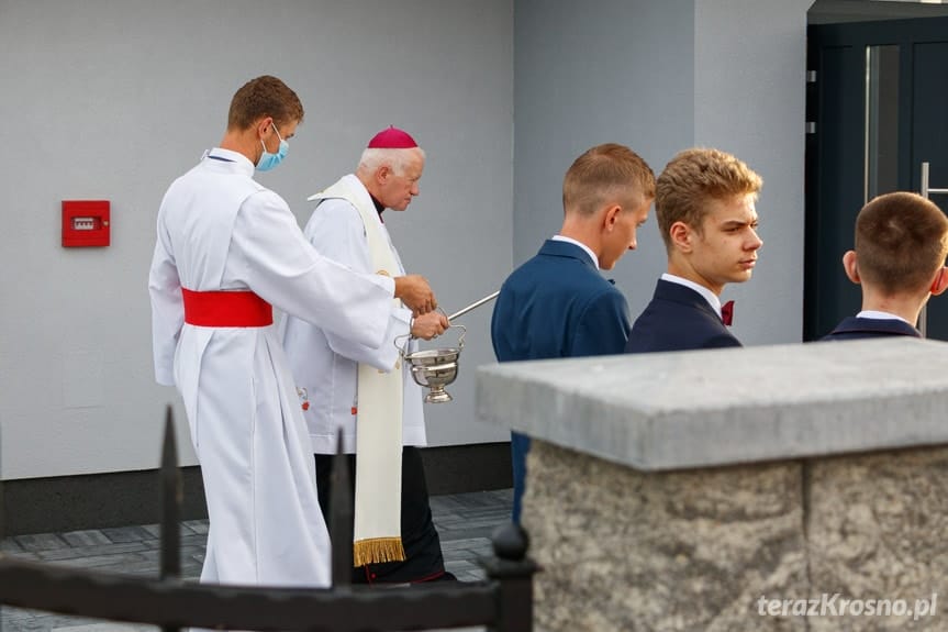 Poświęcenie nowej kaplicy w Żeglcach