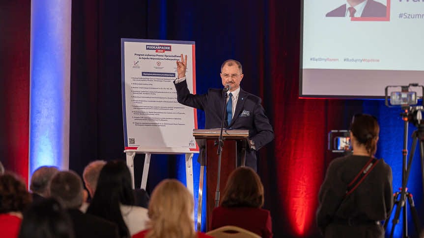 Konwencja programowa PiS: Mamy ambitny plan dla całego Podkarpacia