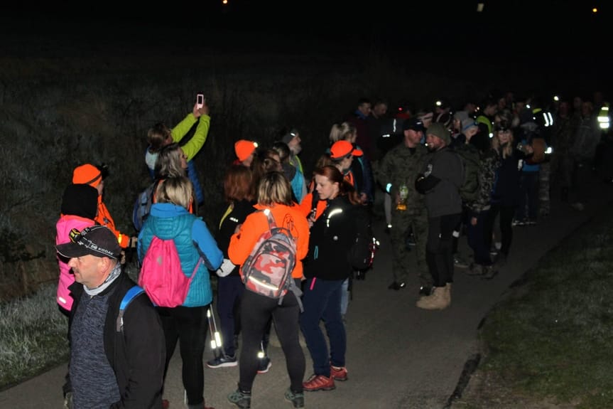 I Nocny Rajd Trasami Biegów Żołnierzy Wyklętych Żeglce - Zręcin