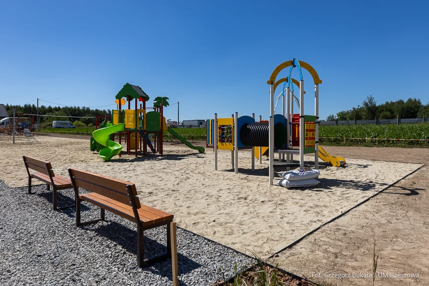 Nowe miejsce rekreacji na os. Przybyszówka