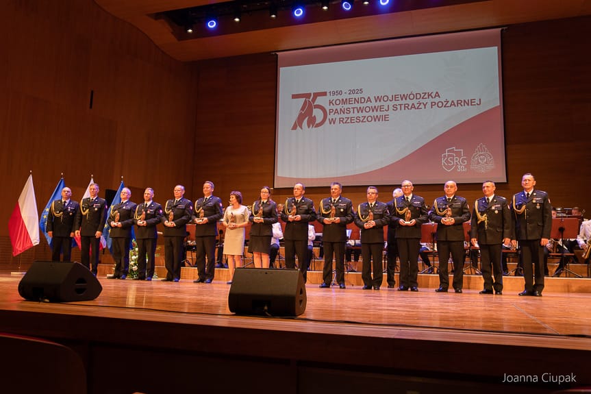Gala Jubileuszowa 75-lecia Komendy Wojewódzkiej PSP w Rzeszowie [ZDJĘCIA]