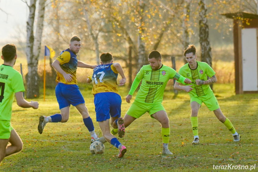 Dwa szybkie gole rozstrzygnęły mecz w Zręcinie [ZDJĘCIA]