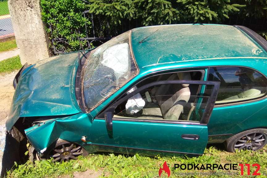 Wjechał do rowu i oddalił się z miejsca zdarzenia