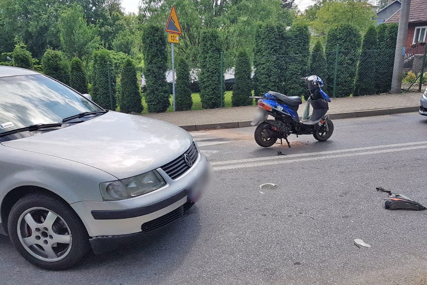 Zderzenie w Dębowcu