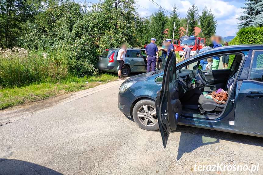 Zderzenie na ul. Sportowej w Krośnie 
