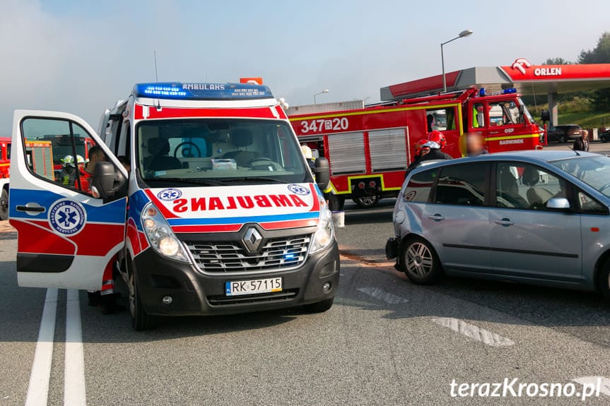 Zderzyły się dwa fordy