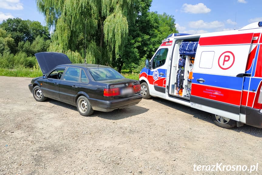Kolizja w miejscowości Świerzowa Polska