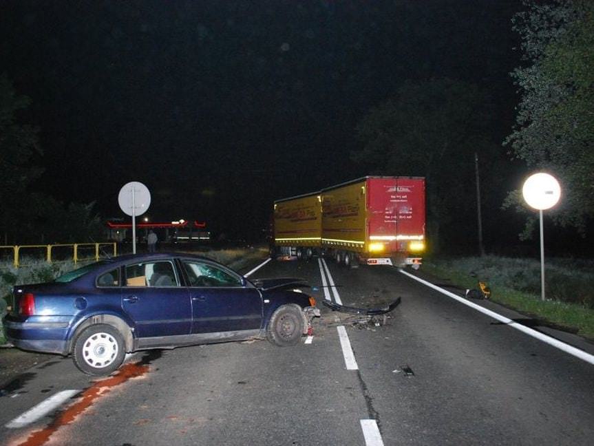 Poważny wypadek w Kołaczycach na DK73