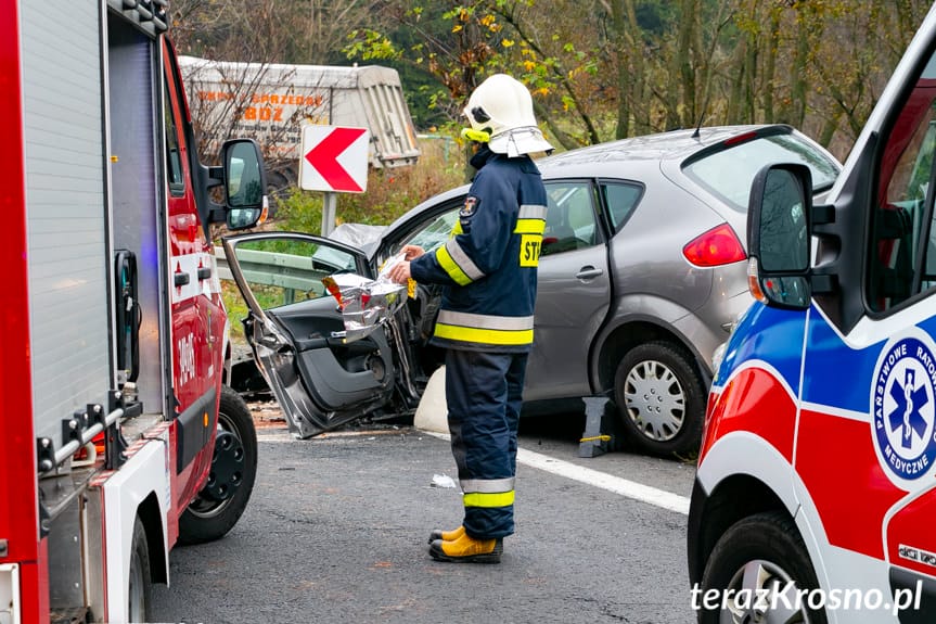 Tragiczny wypadek na DK28 w Sieniawie