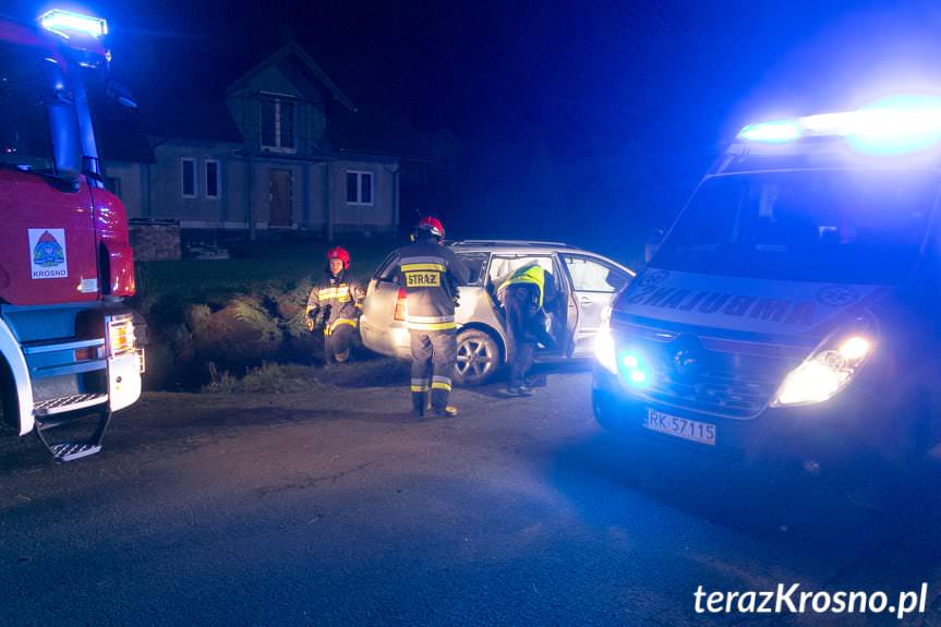 Zdarzenie drogowe w miejscowości Lubatowa