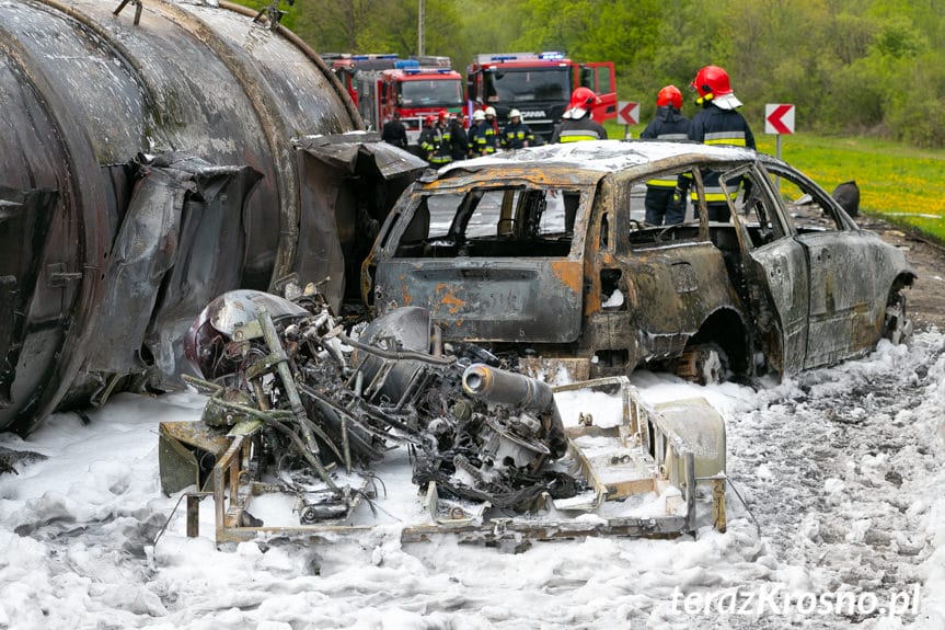 Nowa Wieś.Poważny wypadek na DK19