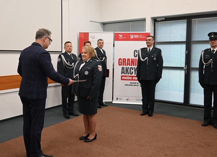 Ślubowanie funkcjonariuszy KAS