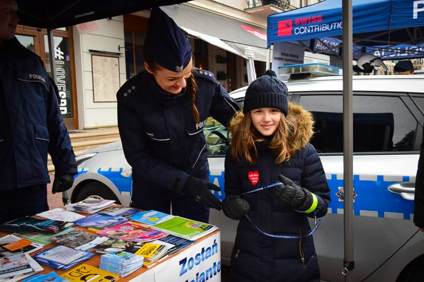 Podkarpaccy policjanci grali z WOŚP