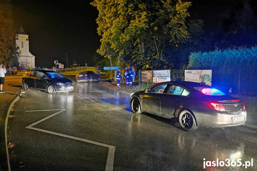 Kolizja w Dębowcu, zderzenie seata i volkswagena