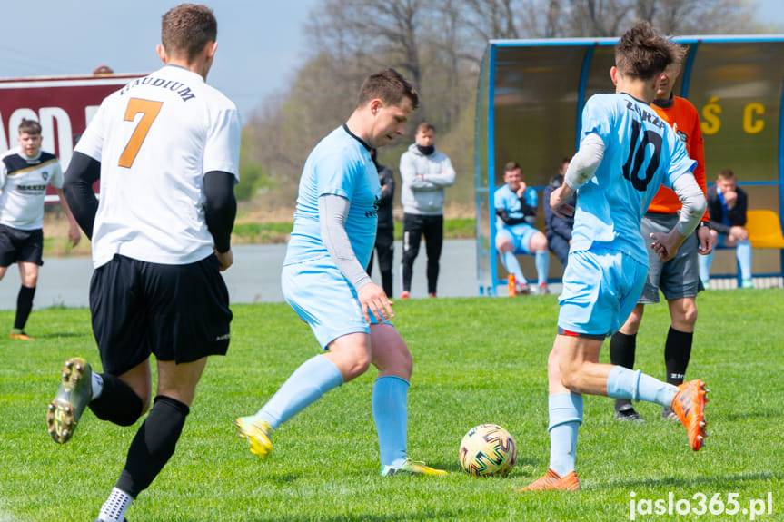 Gaudium Łężyny - Zorza Łęki Dukielskie 1:2