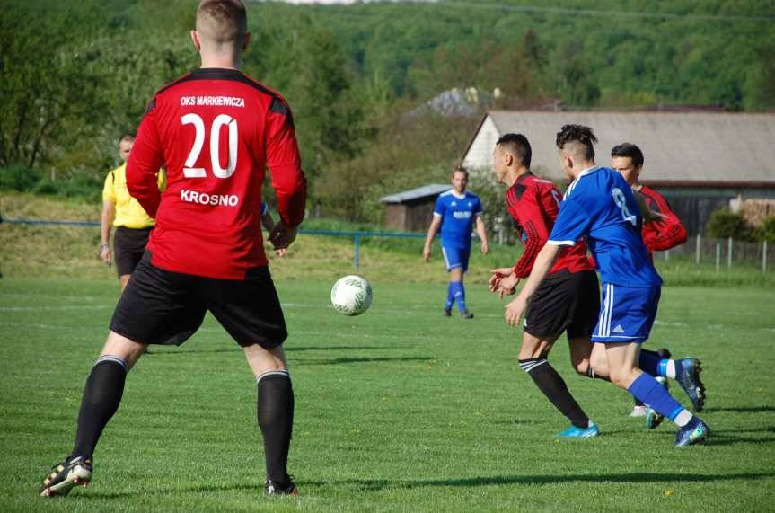 Piłka nożna. V liga. Zwycięstwo Tempa po walce z Markiewicza