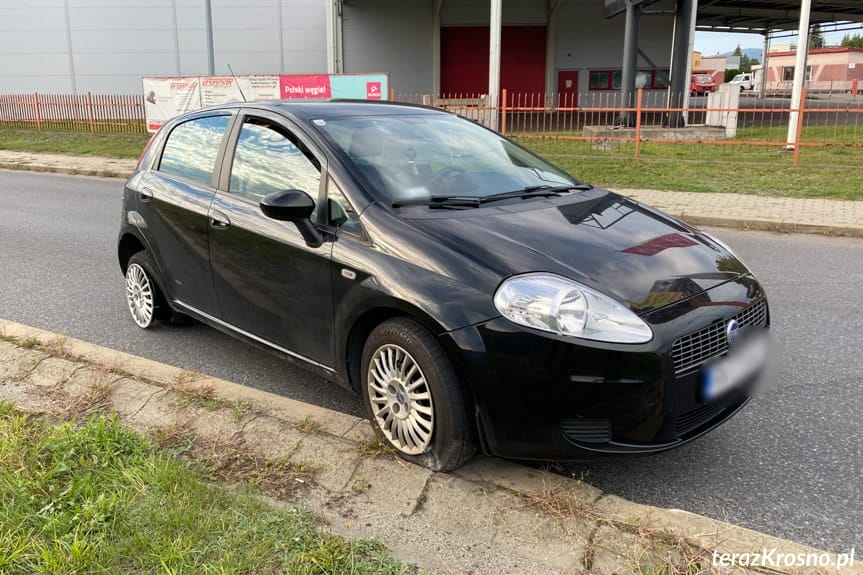 Kolizja na bocznej Podkarpackiej