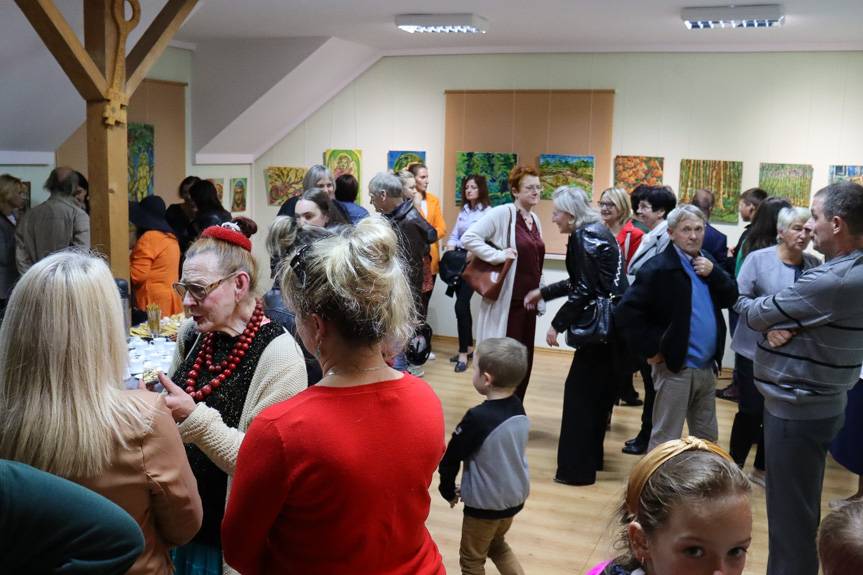 Wernisaż wystawy malarstwa Pawła Jędryczki