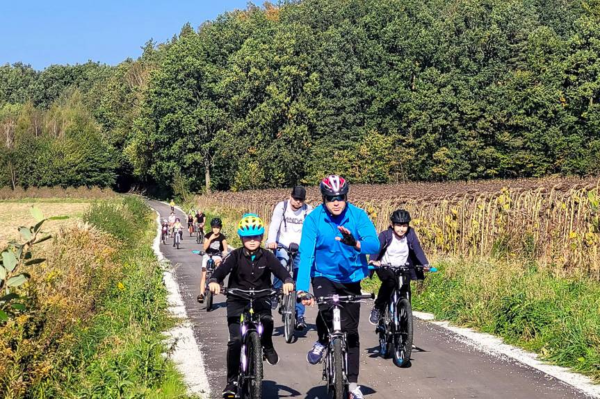 I Rodzinny Rajd Rowerowy w Warzycach