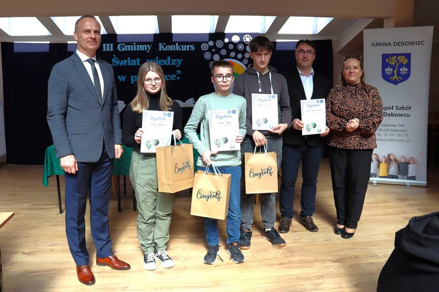 Gminny konkurs w Dębowcu połączył naukę z zabawą