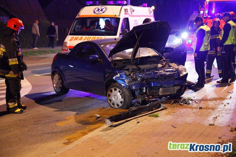 Kolizja na Krakowskiej, 23-latek wymusił pierwszeństwo