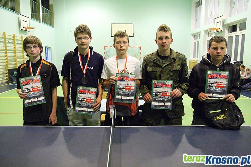 Mistrzostwa Gminy Chorkówka w Tenisie Stołowym do 18 lat