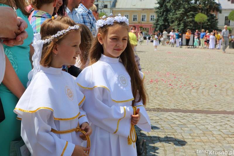 Procesja Bożego Ciała w Krośnie