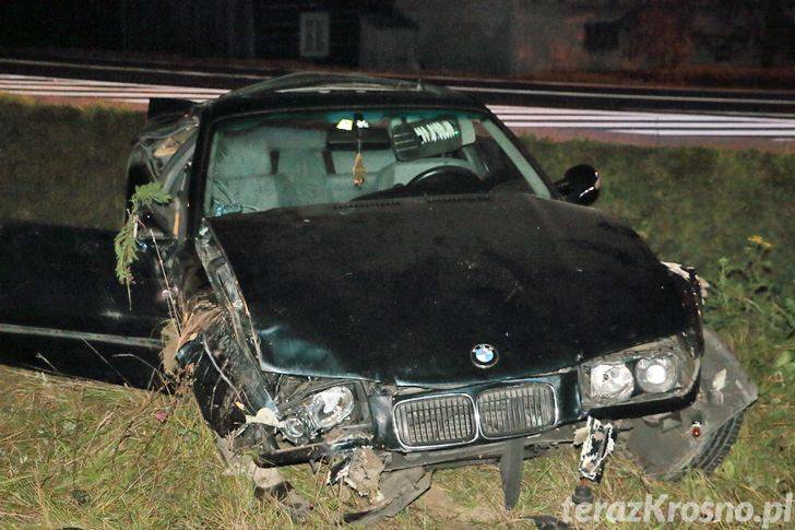 BMW dachowało w Iskrzyni