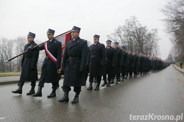 Brać strażacka pożegnała płk poż. w st. spocz. Tadeusza Kubita