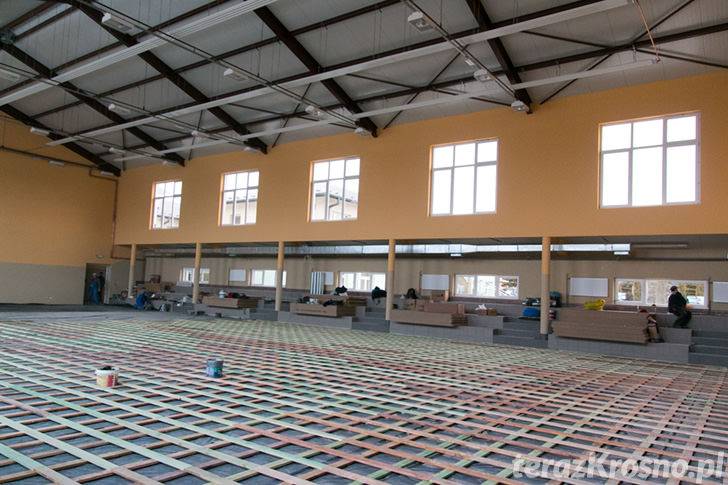 Budowa sali gimnastycznej w Świerzowej Polskiej powoli dobiega końca