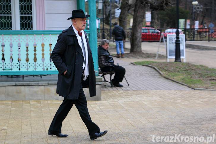 Janusz Korwin-Mikke z wizytą w Krośnie i Iwoniczu-Zdroju