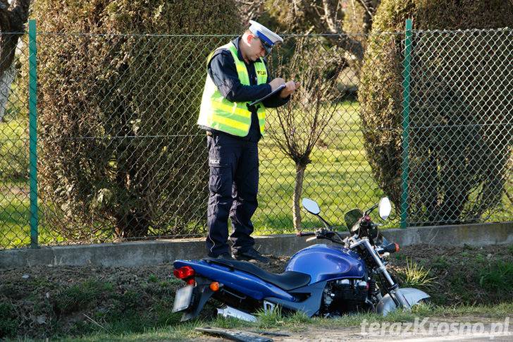 Piątek pechowy dla motocyklistów. Wypadek w Korczynie i Równem