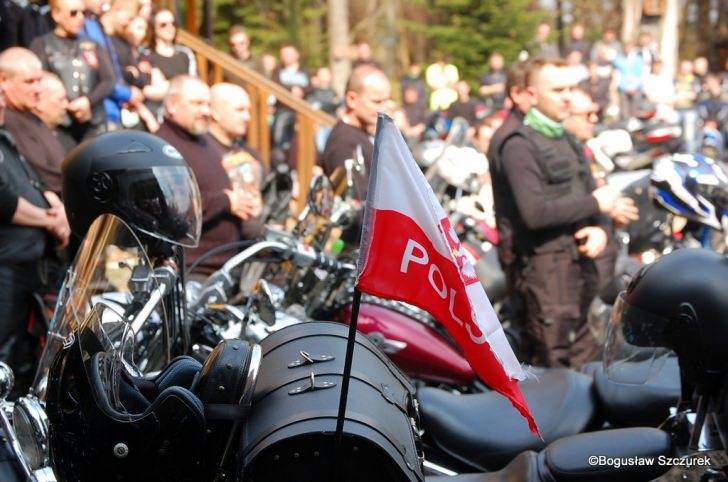 Motocykliści u św. Jana z Dukli