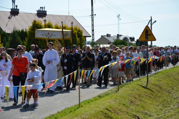 Procesja Bożego Ciała w Równem 