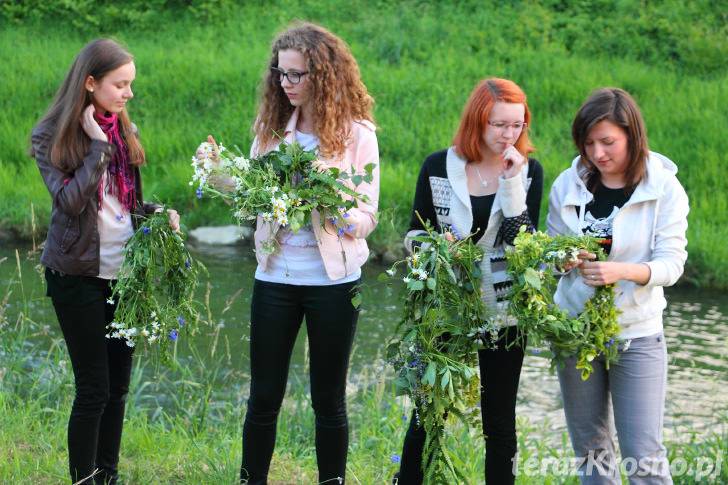 Widowisko sobótkowe i pokaz tańca z ogniem nad Wisłokiem [FOTO, WIDEO]