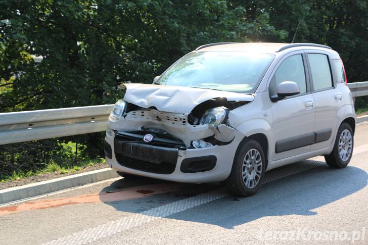 Zderzenie w Krośnie. Klasyczne najechanie